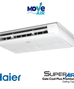 แอร์ HAIER แขวนใต้ฝ้า (Ceiling Type) GALE COOL INVERTER PLUS รุ่น HCFI-60ETR32 ขนาด 57,800 BTU (380V)(ไม่มี WIFI,SENSOR)
