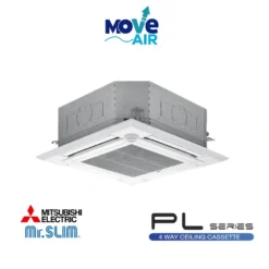 แอร์ฝังฝ้าสี่ทิศทาง Mitsubishi Electric 48,109 BTU รุ่น PL-M48EAK-TH / PU-M48YAK-TH (รีโมทมีสาย) Fixed Speed 380 V
