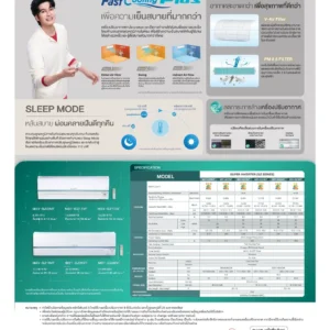 แอร์ MITSUBISHI MR.SLIM รุ่น SUPER INVERTER (INVERTER)