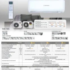 แอร์ติดผนัง Mitsubishi Heavy Duty 15,385 BTU รุ่น SRK15YYM-W1 Inverter 220 V - Image 6