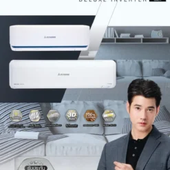 แอร์ติดผนัง Mitsubishi Heavy Duty 15,640 BTU รุ่น SRK15YYS-W1 Inverter 220 V - Image 4