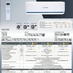 แอร์ติดผนัง Mitsubishi Heavy Duty 15,640 BTU รุ่น SRK15YYS-W1 Inverter 220 V - Image 3