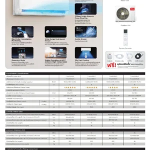 แอร์ TCL รุ่น VoxIN Series (INVERTER)