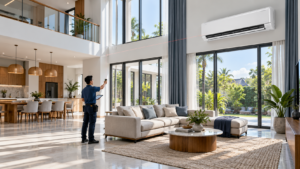 ช่างประเมินห้องขนาดใหญ่สำหรับแอร์ 24000 BTU
