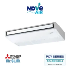 แอร์แขวนใต้ฝ้า Mitsubishi Electric 13,989 BTU รุ่น PCY-SM13KAL4-TH.TH / SUY-SM13VA4-TH.TH (รีโมทไร้สาย) Inverter 220 V