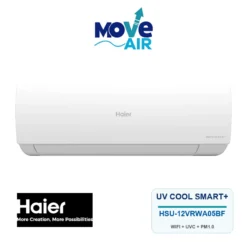 แอร์ติดผนัง Haier 18,000 BTU รุ่น HSU-18VRWA05BF (WIFI+UV+PM1.0) Inverter 220 V