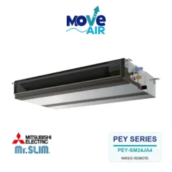 แอร์ต่อท่อลม Mitsubishi Electric 24,225 BTU รุ่น PEY-SM24JA4-TH.TH / SUY-SM24VA4-TH.TH (รีโมทมีสาย) Inverter 220 V