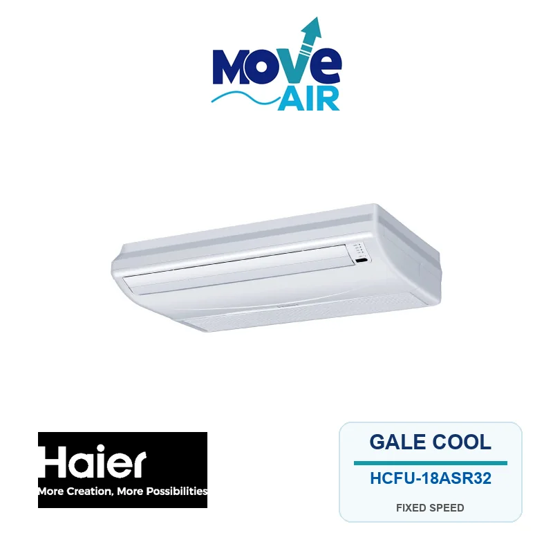 แอร์แขวนใต้ฝ้า Haier 18,000 BTU รุ่น HCFU-18ASR32 (ขายเท่าที่โรงงานมีสินค้า) Fixed Speed 220 V