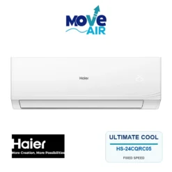 แอร์ติดผนัง Haier 24,200 BTU รุ่น HS-24CQRC05 Fixed Speed 220 V