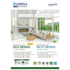 แอร์ติดผนัง Amena 48,000 BTU รุ่น WLV48B-MNVHE Inverter 220 V - Image 2