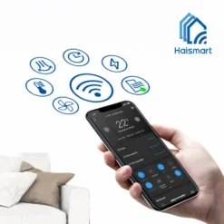 แอร์ติดผนัง Haier 13,000 BTU รุ่น HSU-13VRSA05SBF สีเงิน (WIFI+UV+PM1.0+VOICE CONTROL) Inverter 220 V - Image 6