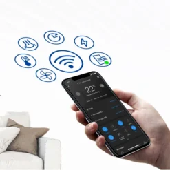 แอร์ติดผนัง Haier 12,000 BTU รุ่น HSU-12VRWA05BF (WIFI+UV+PM1.0) Inverter 220 V - Image 6