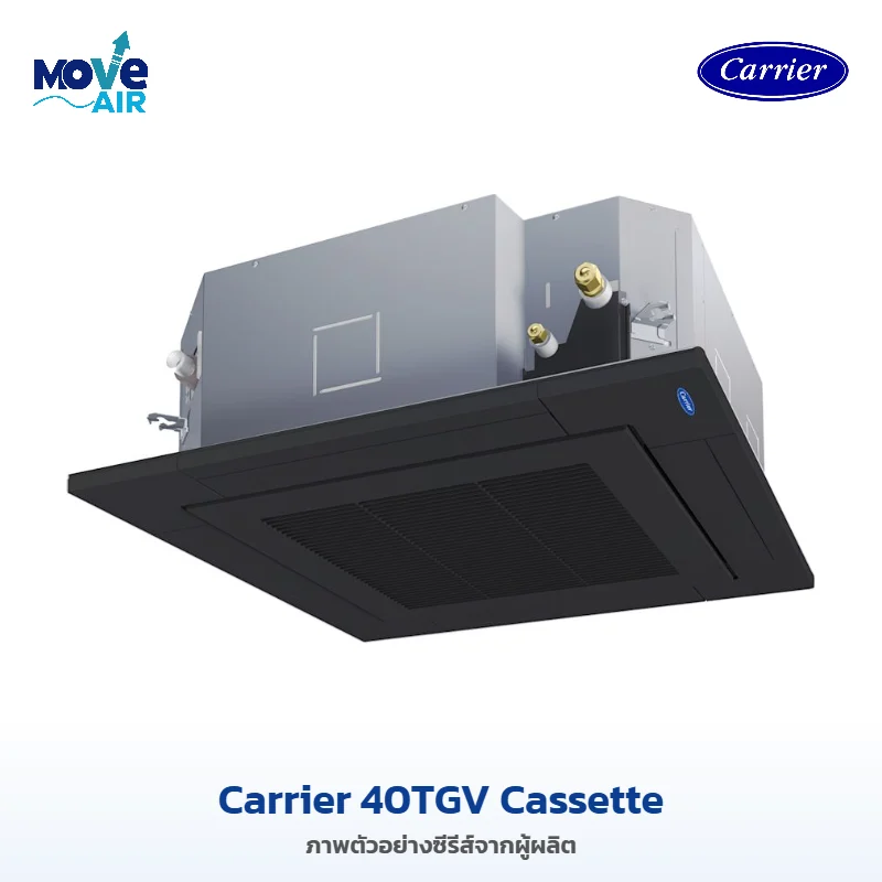 แอร์ Carrier 40TGV Cassette ภาพจากผู้ผลิต - มูฟแอร์